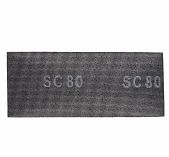 Сетка абразивная Кедр 25346, размер 115х280 мм, Р80, для шлифмашин, в упаковке 10 шт