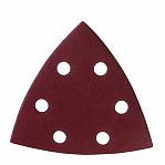 Лист шлифовальный Gepard GP5006-120, перфорированный, размер 93 мм, самоцепляющийся, Р120, в упаковке 5 шт