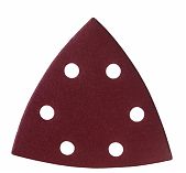 Лист шлифовальный Gepard GP5006-320, перфорированный, размер 93 мм, самоцепляющийся, Р320, в упаковке 5 шт