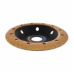 Чашка шлифовальная прямая Росомаха 212240, с твердосплавным напылением, 125 мм, зерно 32