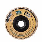 Диск полировальный Росомаха 460125 лепестковый, d 125 мм, войлок, по металлу, для УШМ