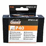 Губка абразивная Gepard GP5012-40 P40, шлифовальная, размер 70х100 мм, Р40, ручное шлифование