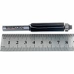 Фреза концевая Росомаха d8 мм, D12 мм, H40 мм, кромочная, прямая с нижним подшипником, 802008