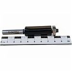 Фреза концевая Росомаха d8 мм, D16 мм, H40 мм, кромочная прямая с нижним подшипником, 802010