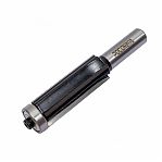 Фреза концевая Росомаха d12 мм, D19 мм, H50 мм, кромочная прямая с нижним подшипником, 802018