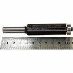 Фреза концевая Росомаха d12 мм, D19 мм, H60 мм, кромочная прямая с нижним подшипником, 802019