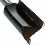 Фреза пазовая Росомаха прямая, по дереву, d8 мм, D18 мм, H30 мм, 800307