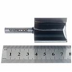 Фреза пазовая Росомаха прямая, по дереву, d8 мм, D30 мм, H40 мм, 800311