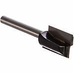 Фреза концевая Росомаха d8 мм, D20 мм, H30 мм, L60 мм, прямая пазовая, 800707