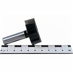 Фреза концевая Росомаха d12 мм,  D40 мм, H16 мм, L40 мм, прямая пазовая, 800714