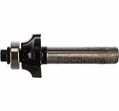 Фреза кнцевая Росомаха d8 мм, D20 мм, H8 мм, R4 мм, кромочная с нижним подшипником, 801704