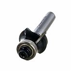 Фреза концевая Росомаха d8 мм, D22 мм, H10 мм, R5 мм, кромочная калевочная, 801705