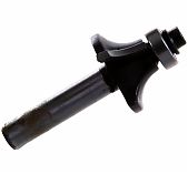 Фреза кромочная Росомаха d8 D28 мм, H12 мм, R8 мм, кромочная с нижним подшипником, 801707