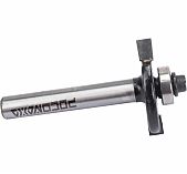 Фреза концевая Росомаха, d8 мм, D33 мм, H5 мм, кромочная с нижним подшипником, 802305