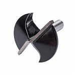 Фреза пазова Росомаха 800410, галтельная, V-образная d8 мм, D40 мм, H9 мм, по дереву 