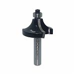 Фреза концевая Росомаха, d8 мм, D28 мм, H12 мм, R8 мм, кромочная с нижним подшипником, 801902