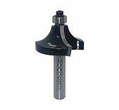 Фреза концевая Росомаха, d8 мм, D28 мм, H12 мм, R8 мм, кромочная с нижним подшипником, 801902