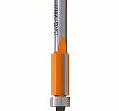 Фреза концевая CMT S8 мм, D12.7х12.7 мм, обгонная с нижним подшипником, 906.128.11