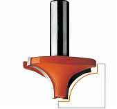 Фреза концевая CMT радиусная с нижним подшипником S8 мм, D28.6х12.7 мм, кромочная, 927.080.11