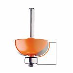 Фреза концевая CMT R6.35 мм, S8 мм, D25.4, l-12.7 мм, галтельная с нижним подшипником, 937.222.11