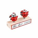 Набор концевых фрез Wortex 0318095, для изготовления вагонки, в упаковке 2 шт