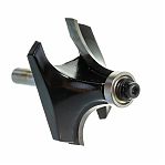 Фреза концевая Росомаха калевочная с нижним подшипником  d8 мм, D50 мм, H25 мм, R18 мм, кромочная 801712