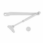 Доводчик дверной НОРА-М 430 F Isparus, с фиксацией, морозостойкий, от 50 до 110 кг, белый