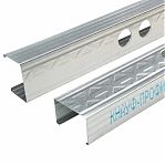 Профиль стоечный Knauf ПС 75/50, сталь, 75х50х3000 мм, оцинкованный, для перегородок и стен