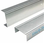 Профиль направляющий Knauf ПН 100/40, сталь, 100х40х3000 мм, оцинкованный, для каркаса потолков и стен
