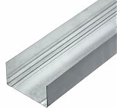 Профиль направляющий RBM ПН 100/40, сталь, 100х40х3000 мм, оцинкованный, для каркаса потолков и стен