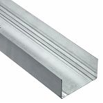 Профиль направляющий RBM ПН 100/40, сталь, 100х40х3000 мм, оцинкованный, для каркаса потолков и стен