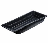 Сани-волокуша С-6 Рыбацкие, 250х730х1470 мм, пластиковые, с люверсами, черные 