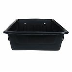 Сани-волокуша С-6 Рыбацкие, 250х730х1470 мм, пластиковые, с люверсами, черные 