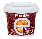 Защитно-декоративное покрытие для древесины Eurotex Аквалазурь Дуб, 0.9 л