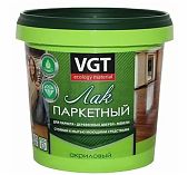 Лак паркетный ВГТ акриловый, для мебели, деревянных дверей, матовый, бесцветный, 0.9 кг