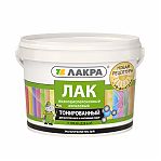 Лак Лакра для внутренних работ акриловый, глянцевый бесцветный 2,5 кг
