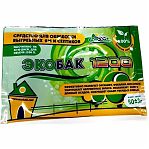 Средство Экобак 1200 для выгребных ям и септиков до 1200 л, 80 грамм