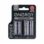Элемент питания алкалиновый Energy Power LR6+LR03/4B тип АА+ААА, блистер, 4 шт
