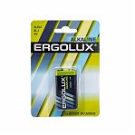 Элемент питания Ergolux 6LR61/6F22 9v BL1