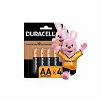 Батарейка Duracell Basic LR6 AA BL4 Alkaline 1.5V