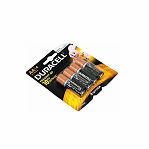 Батарейка Duracell Basic LR6 AA BL4 Alkaline 1.5V