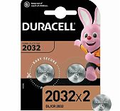 Элемент питания Duracell CR2032 BL2 Lithium 3V