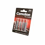 Элемент питания Camelion LR 6 Plus Alkaline BL-4 АА алкалиновый, 4 шт, блистер