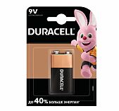 Батарейка Duracell Крона 6LR61 С Alkaline, 9В, алкалиновая, крона