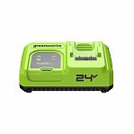 Устройство зарядное Greenworks G24C8, 2958707, 24В, 220–240В, 8А