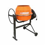 Бетоносмеситель Калибр 200 л, 750 Вт, с чугунным венцом и двумя колесами