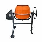 Бетоносмеситель Калибр 200 л, 750 Вт, с чугунным венцом и двумя колесами