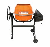 Бетоносмеситель Калибр 200 л, 750 Вт, с чугунным венцом и двумя колесами