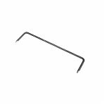 Скоба строительная, сталь, для для крепления бруса, 6х200 мм