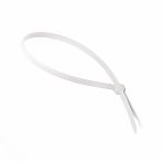 Стяжка кабельная Fortisflex НСС EasyFix 84803, 4.0х250, упаковка 100 шт, белый